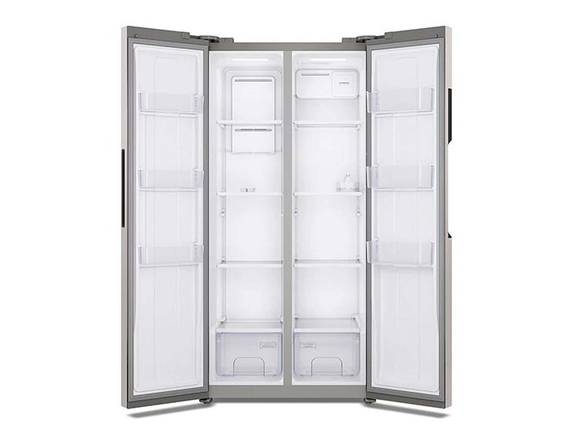 REFRIGERADOR SIDE BY SIDE MADEMSA MAS430 426L NO FROST GRIS 4