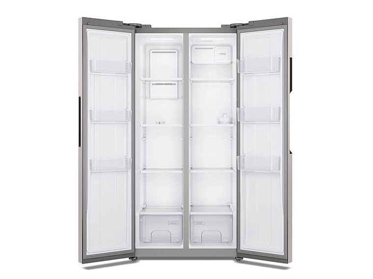 REFRIGERADOR SIDE BY SIDE MADEMSA MAS430 426L NO FROST GRIS 4