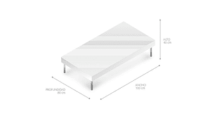 MESA DE CENTRO CLAVIJO DESIGN BILBAO METAL NEGRO