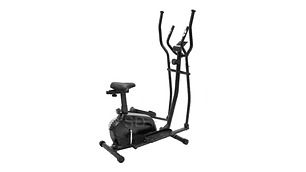 2 EN 1 ELÍPTICA MAGNÉTICA BICICLETA UPRIGHT ESTÁTICA 5901S | GRIS