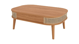 MESA DE CENTRO DECOCASA TB611 RATAN