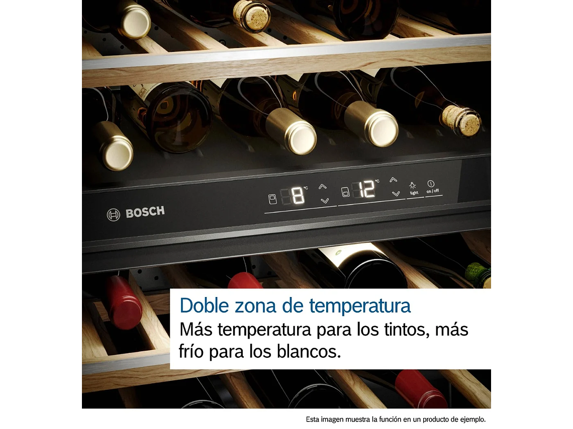 CAVA DE VINO 44 BOTELLAS EMPOTRABLE KUW21AHG0 6