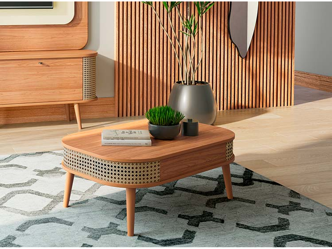 MESA DE CENTRO DECOCASA TB611 RATAN 3