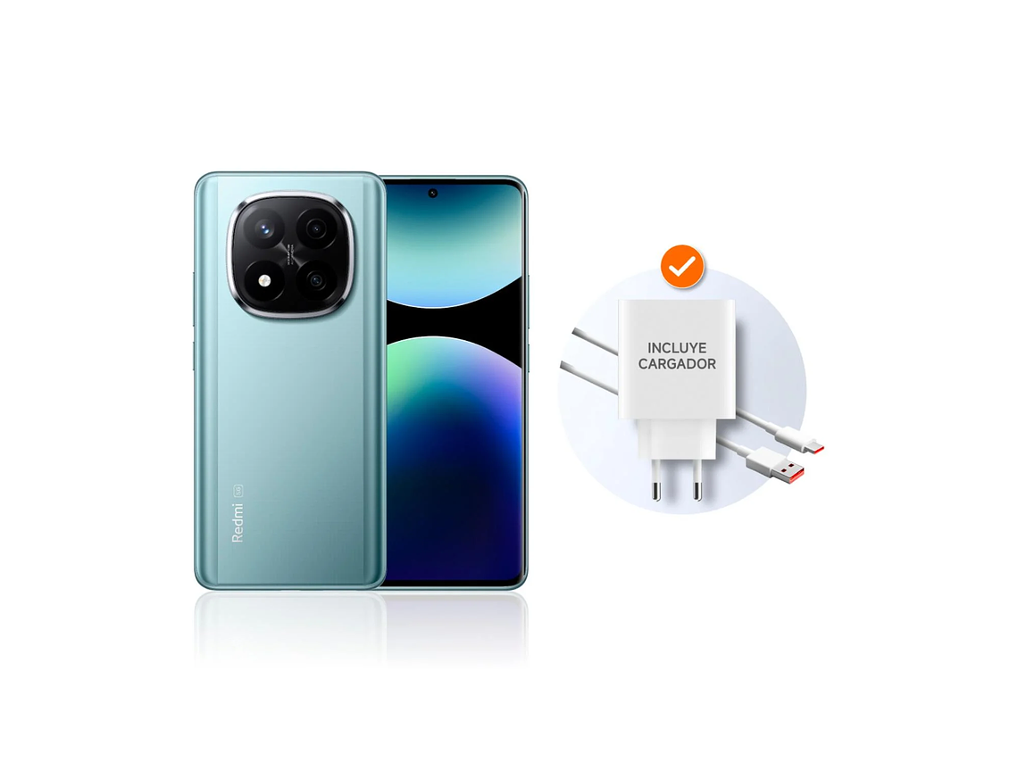 KIT CELULAR REDMI NOTE 14 PRO+ 5G 256GB FROST BLUE + XIAOMI SOUND POCKET 5W 1