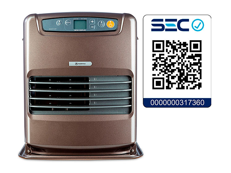 ESTUFA MADEMSA PARAFINA LÁSER 5 LT FAN HEATER MFHK 550 PLUS 5