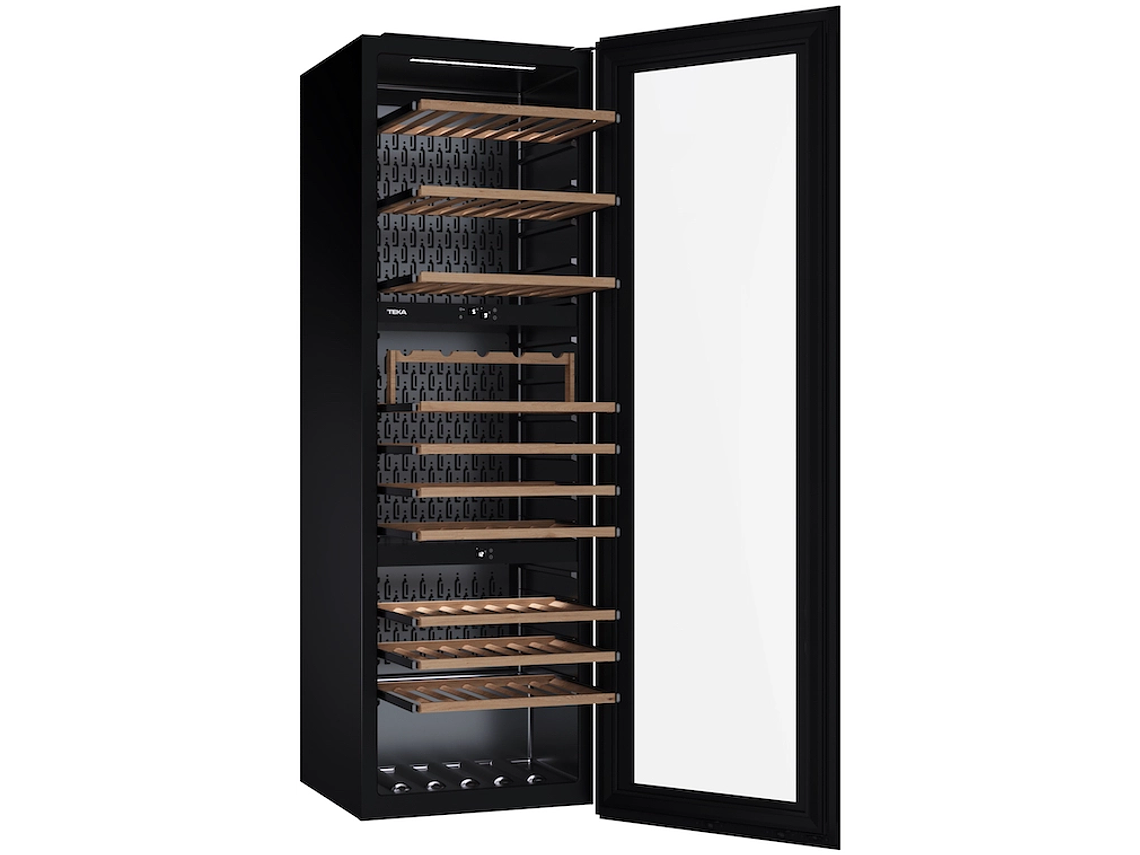 CAVA DE VINOS 93 BOTELLAS SOMMELIER RVI 30097 GBK NEGRO TEKA 6