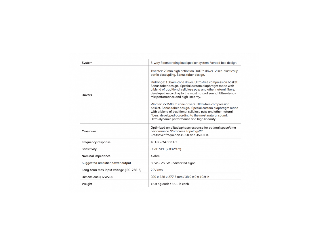 PARLANTE MONITOR SONUS FABER LUMINA I - WENGE 4