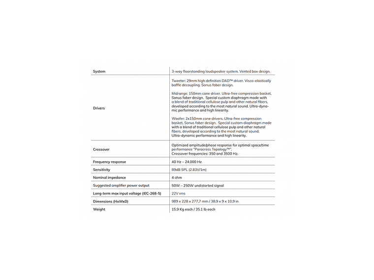 PARLANTE MONITOR SONUS FABER LUMINA I - WENGE 4