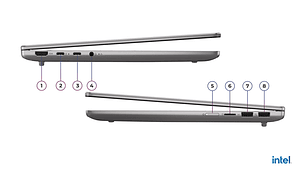 NOTEBOOK IDEAPAD SLIM 5I 10MA GEN INTEL CORE I7 16GB RAM 1TB SSD 14' WUXGA