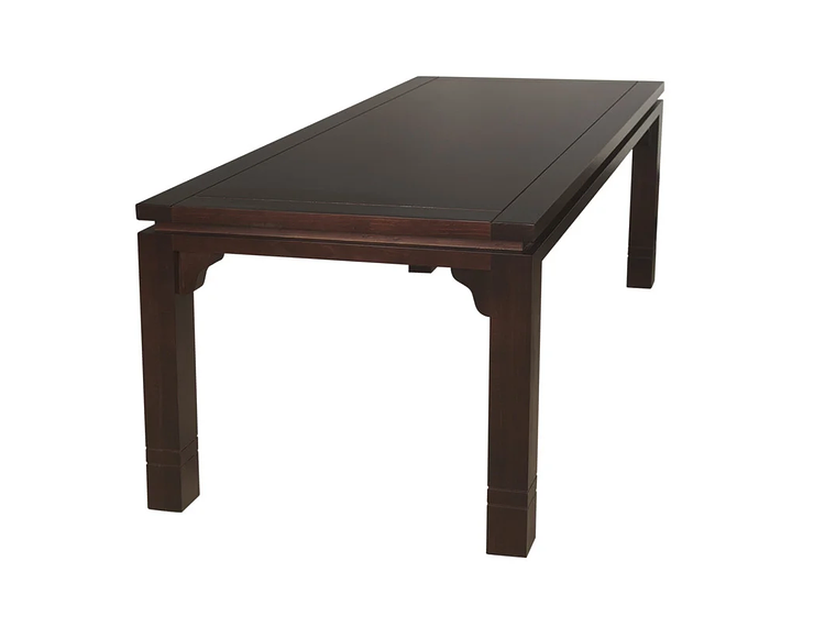 MESA COMEDOR ARTHOME LUCIANA RECTANGULAR 92 X 200 CM MADERA CHOCOLATE 1