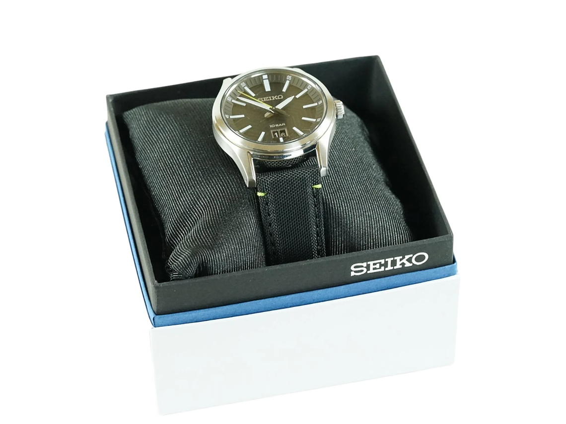 RELOJ DE PULSERA SEIKO SUR517P1 HOMBRE BIG DATE 2