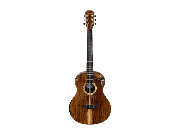 GUITARRA TRAVEL MAHORI MAH-364E/HG + FUNDA 1