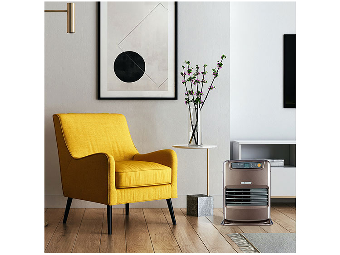 ESTUFA MADEMSA PARAFINA LÁSER 3,5 LT FAN HEATER MFHK 540 PLUS 5