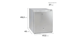 FRIGOBAR 41L FRÍO DIRECTO LLAVE Y CONTROL TEMPERATURA MR50