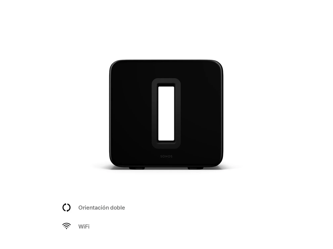 SUBWOOFER SONOS WIFI SUB 3GEN WIRELESS NEGRO 2