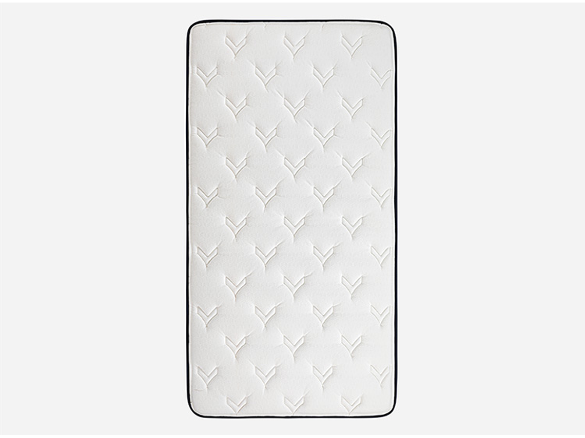 JUEGO DE DORMITORIO ROSEN CAMA DIVAN INDIE 1.5 PLAZAS AZUL + SET FERRARA 8