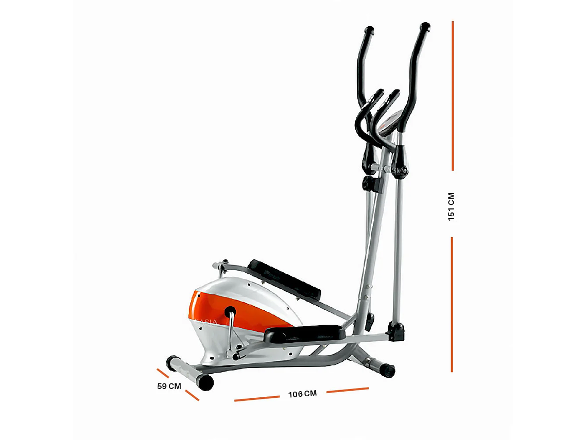 ELIPTICA BLANCA Y NARANJA 2