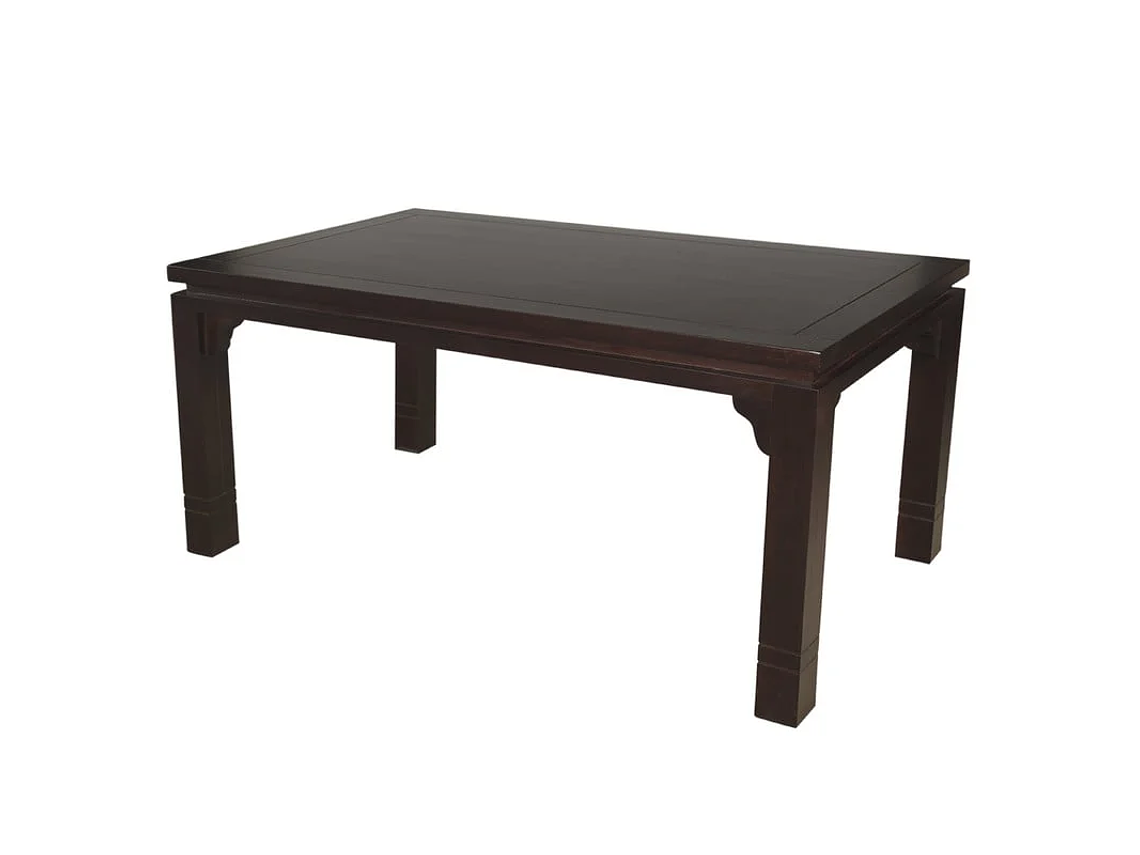 MESA COMEDOR ARTHOME LUCIANA RECTANGULAR 92 X 170 CM MADERA CHOCOLATE 1