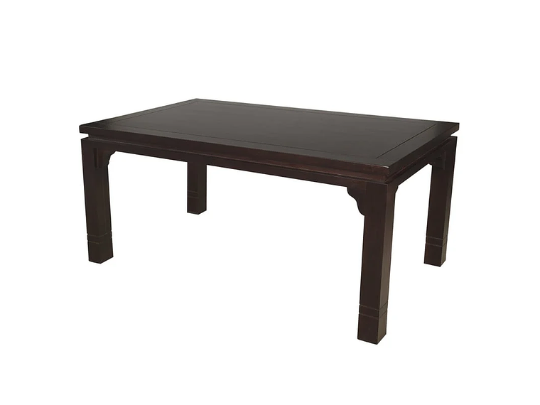 MESA COMEDOR ARTHOME LUCIANA RECTANGULAR 92 X 170 CM MADERA CHOCOLATE 1