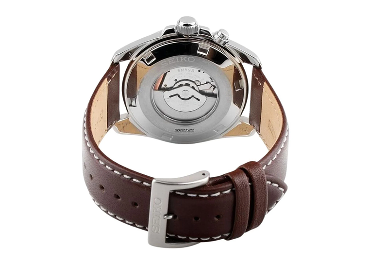 RELOJ DE PULSERA SEIKO SKA791 HOMBRE KINETIC CUERO 2