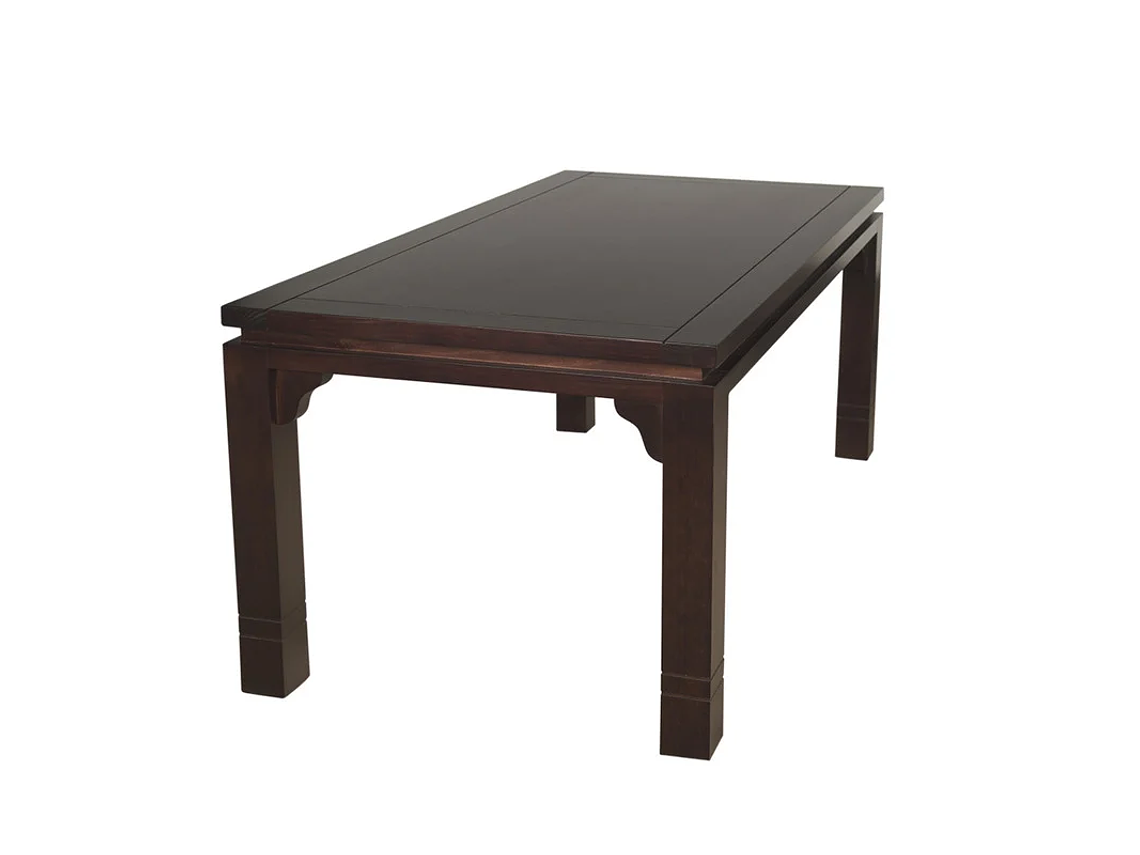 MESA COMEDOR ARTHOME LUCIANA RECTANGULAR 92 X 170 CM MADERA CHOCOLATE 2