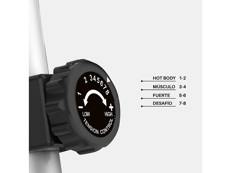 BICICLETA PWRFITNESS CAPACIDAD 120 KG MAGNETICA PWRTFITNESS 3