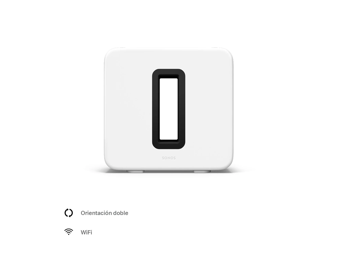 SUBWOOFER SONOS WIFI SUB 3GEN WIRELESS BLANCO 2