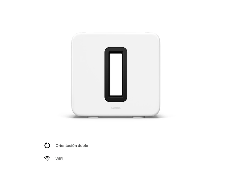 SUBWOOFER SONOS WIFI SUB 3GEN WIRELESS BLANCO 2