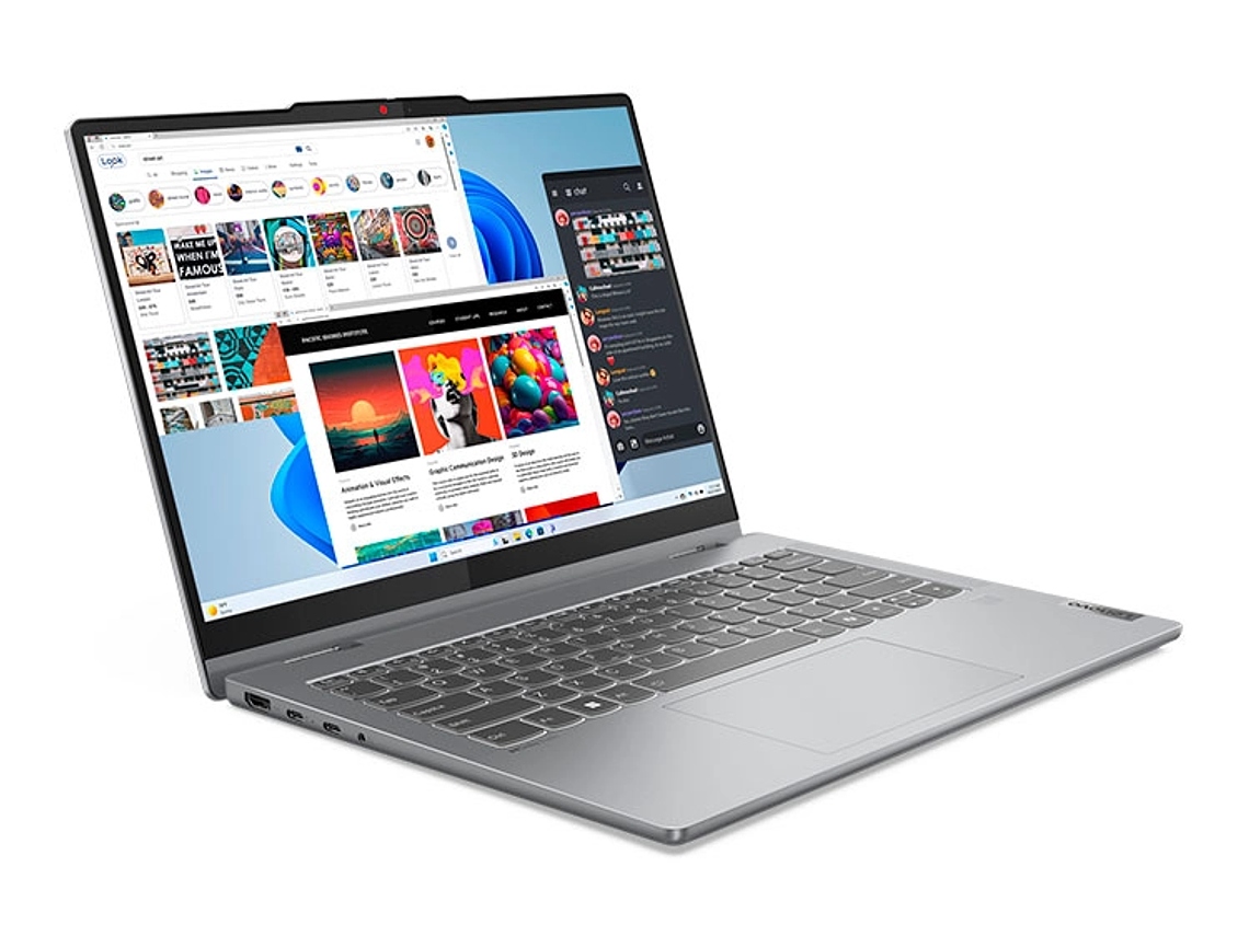NOTEBOOK LENOVO IDEAPAD 5 2EN1 AMD RYZEN 7 16GB RAM 512GB SSD PANTALLA TOUCH 14” WUXGA 7