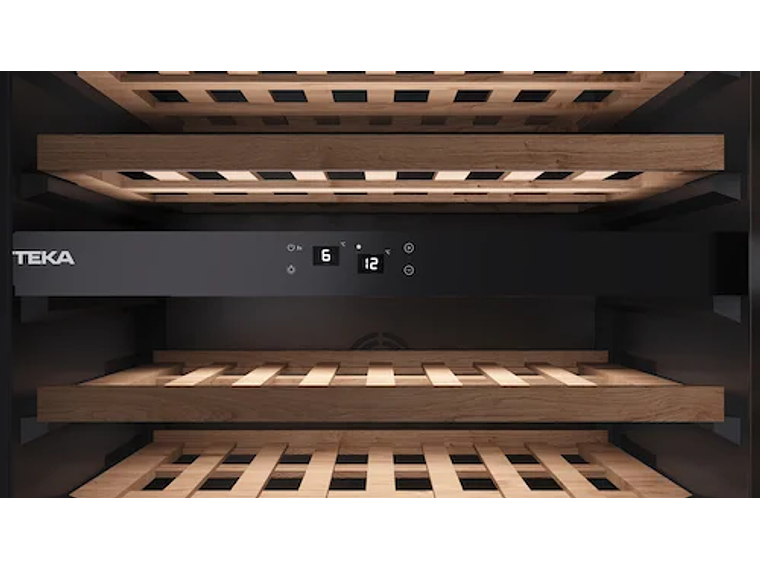 CAVA DE VINOS 46 BOTELLAS RVU 20046 GBK NEGRO TEKA 3