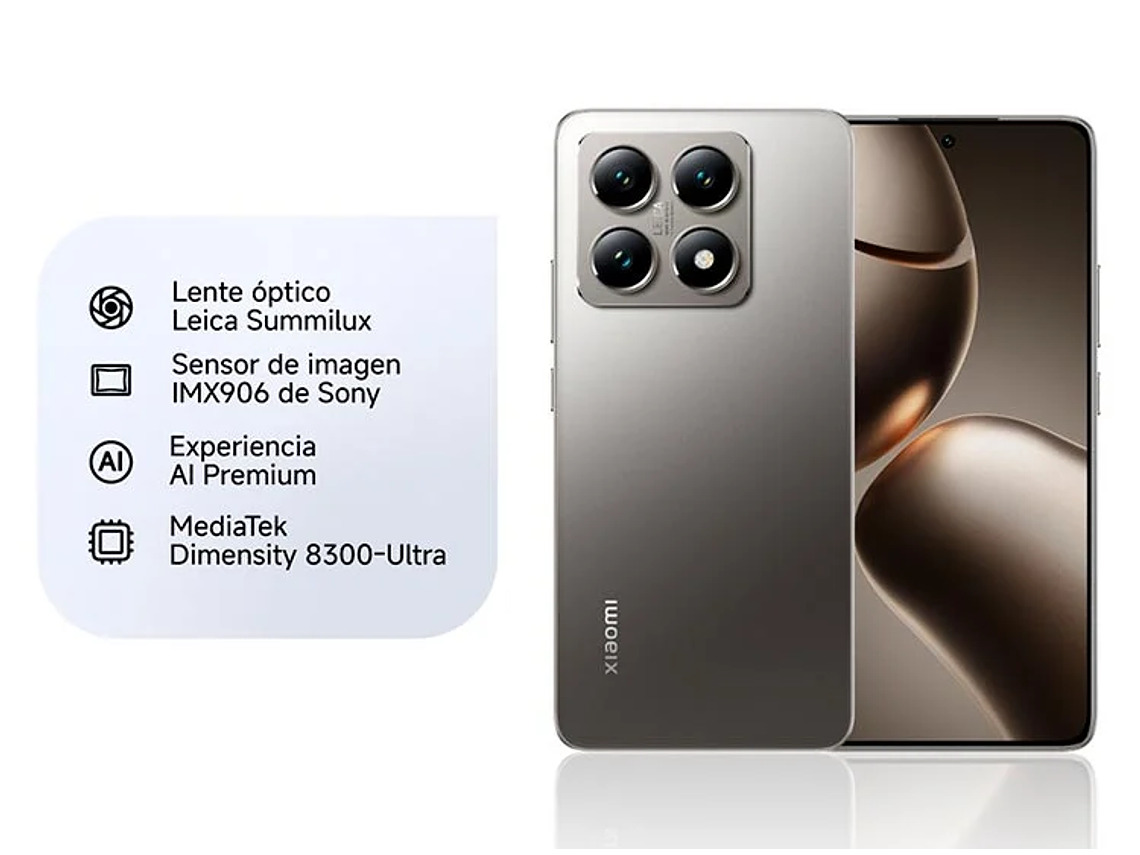 CELULAR XIAOMI 14T 512 GB 12GB RAM 50MP 6.6” 6