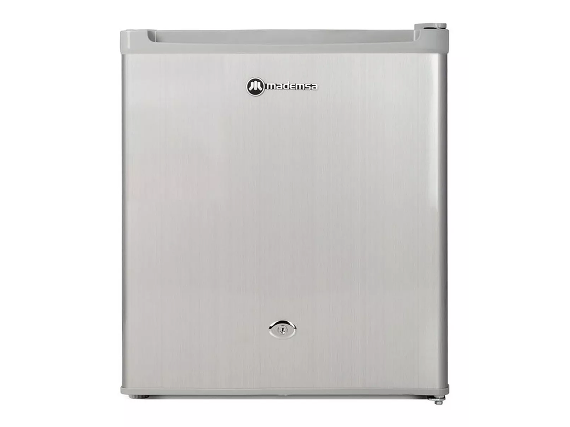 FRIGOBAR MADEMSA PEQUEÑO CON LLAVE 41 LITROS BLANCO CELSIUS 1