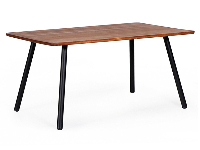 MESA DE COMEDOR MEDULAR AULA NOGAL 6P 1