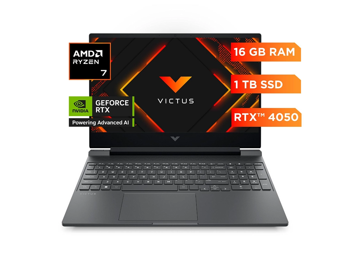 HP VICTUS 15-FB3007LA SPA R7-8845HS 16GB 1TB RTX4050 W11H 1