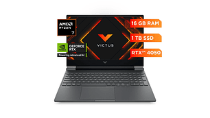 HP VICTUS 15-FB3007LA SPA R7-8845HS 16GB 1TB RTX4050 W11H