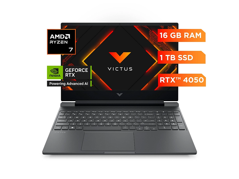HP VICTUS 15-FB3007LA SPA R7-8845HS 16GB 1TB RTX4050 W11H 1
