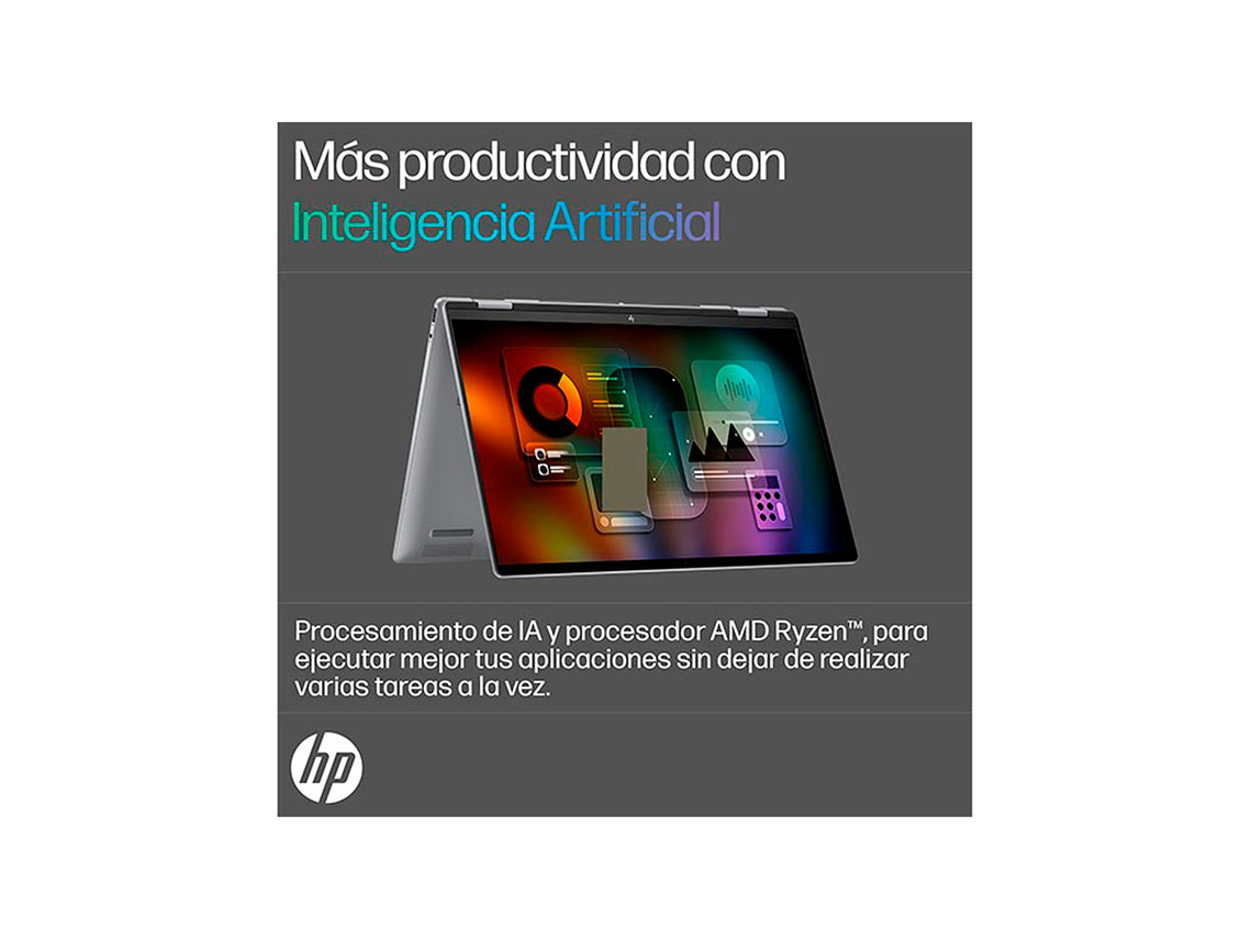 NOTEBOOK HP ENVY X360 16-AD0003LA AMD RYZEN 7 16 GB RAM 1 TB SSD PANTALLA TOUCH 16