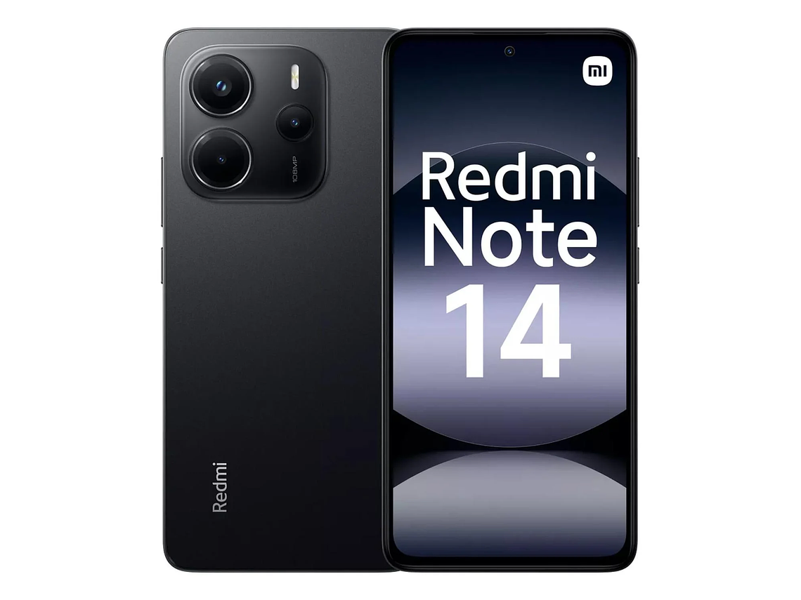 CELULAR XIAOMI REDMI NOTE 14 8GB 256GB MIDNIGHT BLACK 1