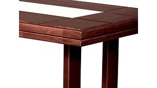 MESA DE COMEDOR  HOME RIGAL CAFÉ 157 X 90 CM