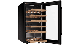 CAVA VINOS TEKA CAPACIDAD 32 BOTELLAS RVF 10032 GBK NEGRO