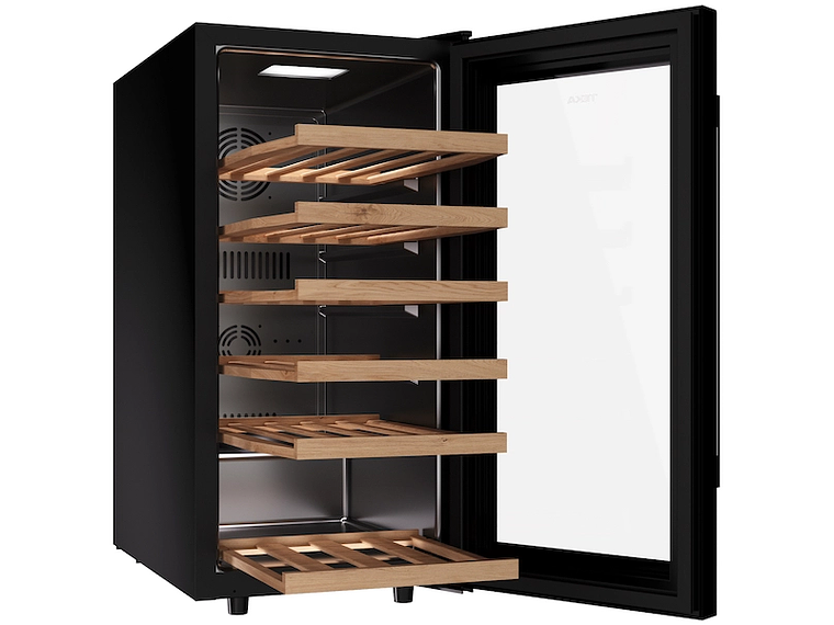 CAVA VINOS TEKA CAPACIDAD 32 BOTELLAS RVF 10032 GBK NEGRO 1