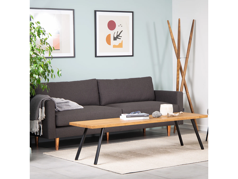 MESA CENTRO MEDULAR AULA RECTANGULAR NOGAL 3