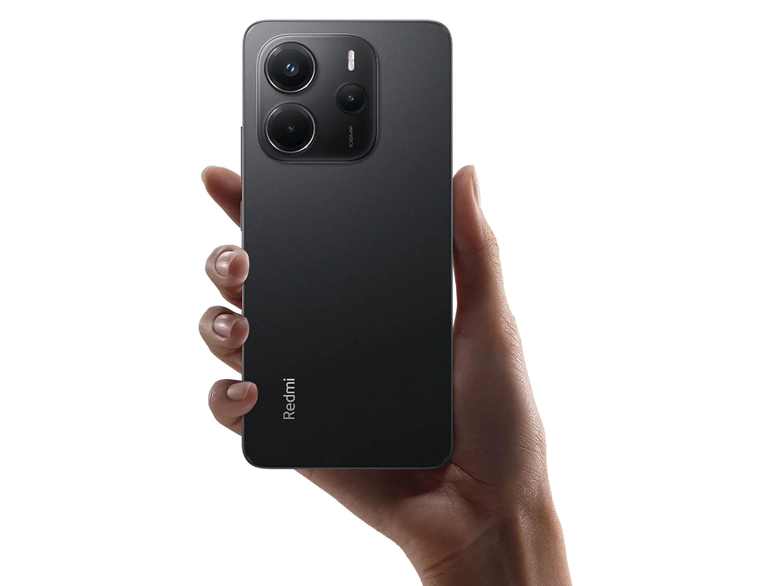 CELULAR XIAOMI REDMI NOTE 14 8GB 256GB MIDNIGHT BLACK 5