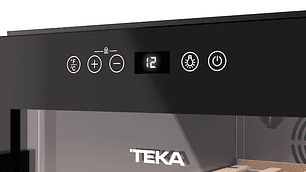 CAVA VINOS TEKA CAPACIDAD 32 BOTELLAS RVF 10032 GBK NEGRO