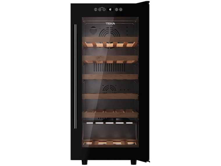 CAVA VINOS TEKA CAPACIDAD 32 BOTELLAS RVF 10032 GBK NEGRO 3