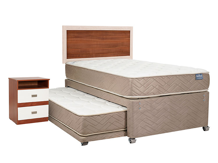 SET CAMA NIDO CELTA 1.5 PLAZAS BAMBÚ + KIT ALICANTE 1
