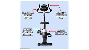 BICICLETA ESTÁTICA SACRIFICE SPORTS T16