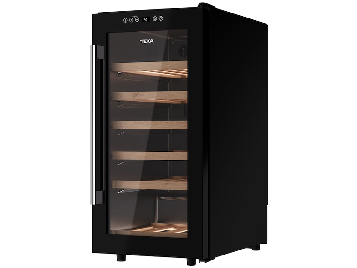 CAVA VINOS TEKA CAPACIDAD 32 BOTELLAS RVF 10032 GBK NEGRO 4