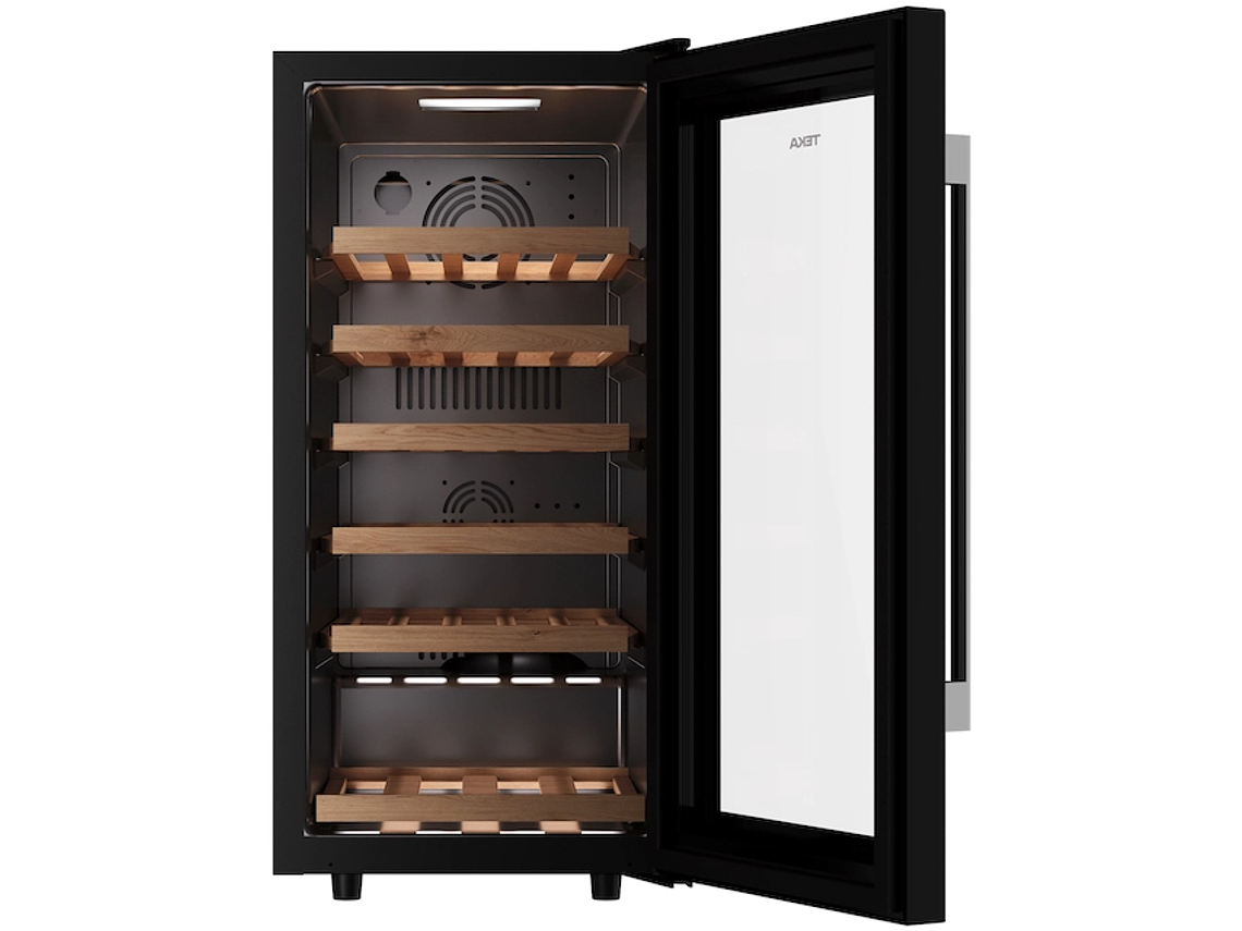 CAVA VINOS TEKA CAPACIDAD 32 BOTELLAS RVF 10032 GBK NEGRO 5