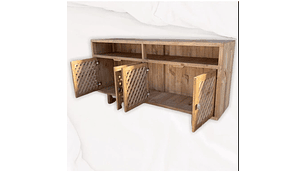 BUFFET TAIKKEE MADERA PINO ROBLE RÚSTICO TRILLAJE